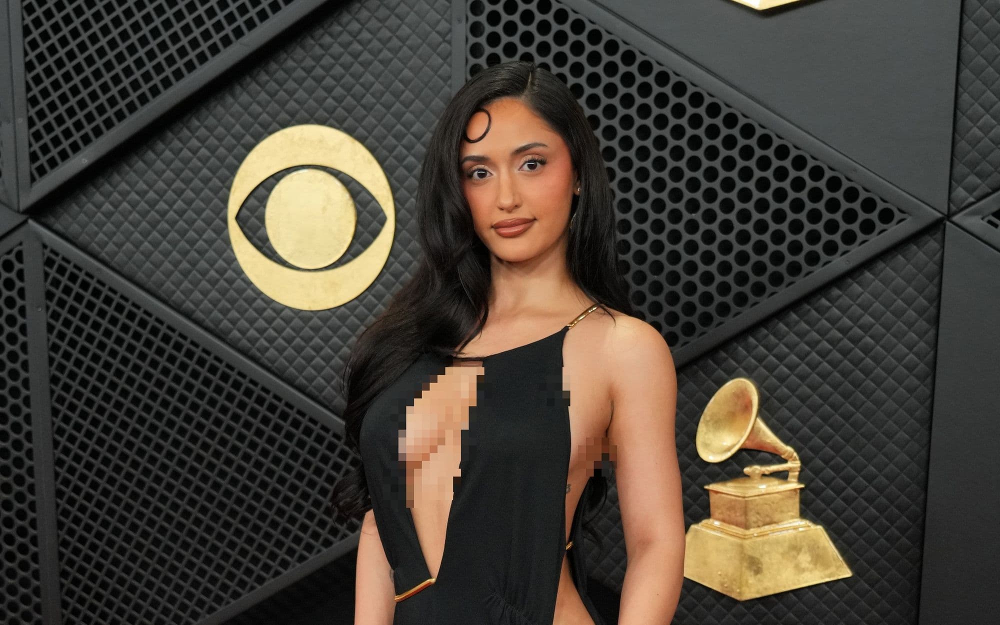 Một nghệ sĩ tại sự kiện Grammy, tượng trưng cho cánh cửa toàn cầu mở ra cho âm nhạc Việt.