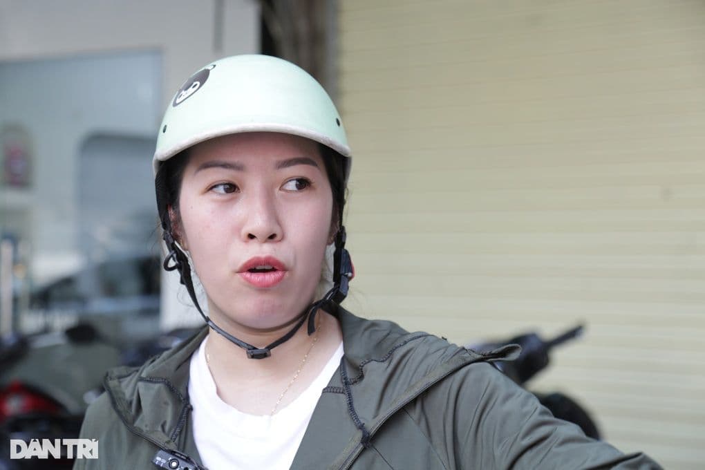 Một nạn nhân hoặc nhân chứng vụ tai nạn liên hoàn trên phố Trần Đại Nghĩa.