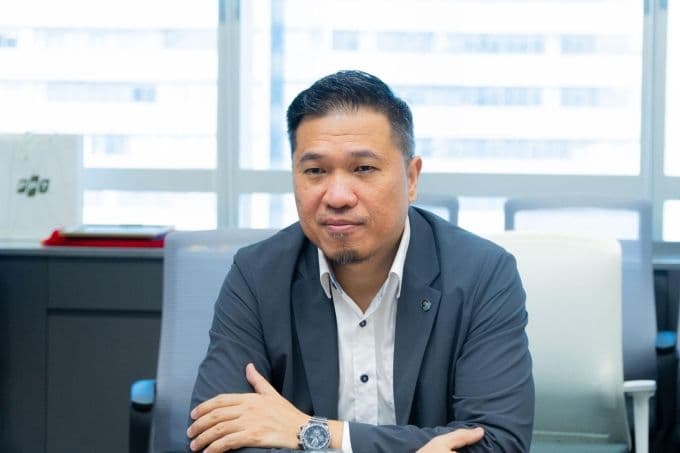 Ông George Tan, đại diện Creaform, giới thiệu về công nghệ quét 3D cho di sản.