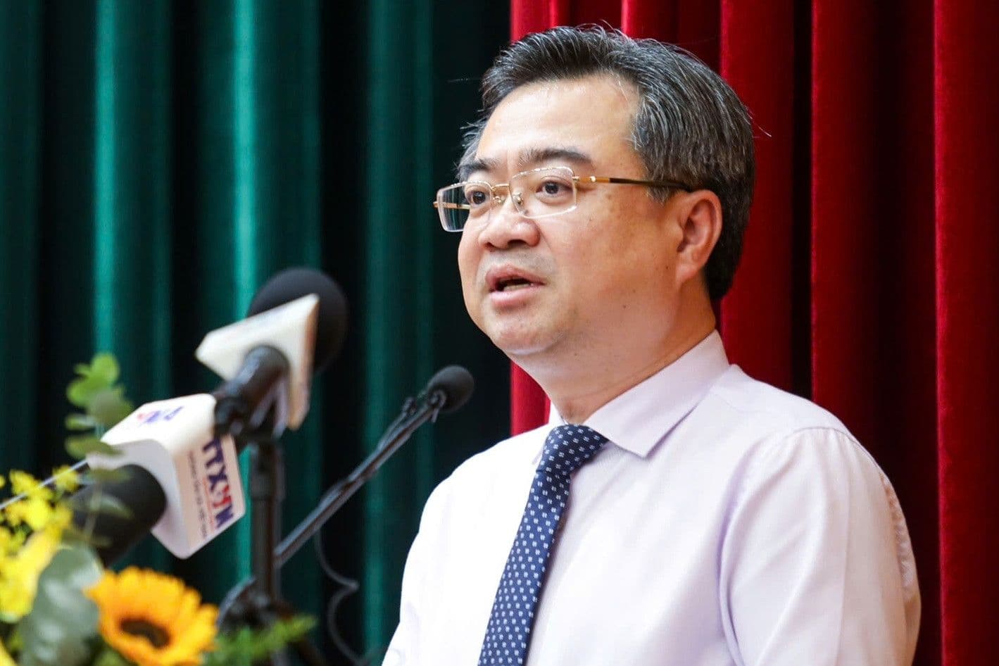 Ông Nguyễn Thanh Nghị phát biểu tại một sự kiện liên quan đến công tác phòng, chống tham nhũng.