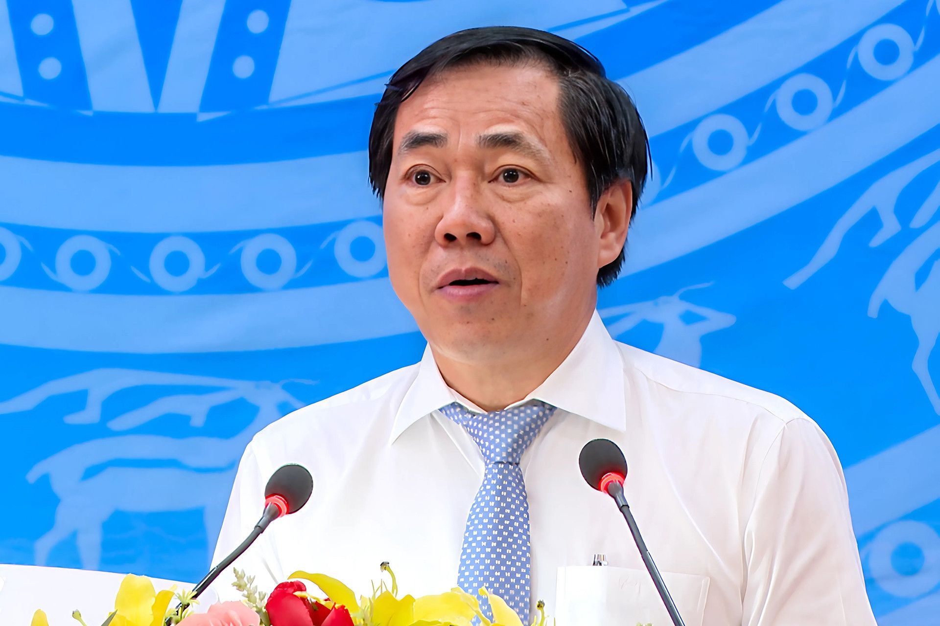 Ông Trần Quốc Nam phát biểu, đại diện cho vai trò và vị trí của người đại biểu Quốc hội.