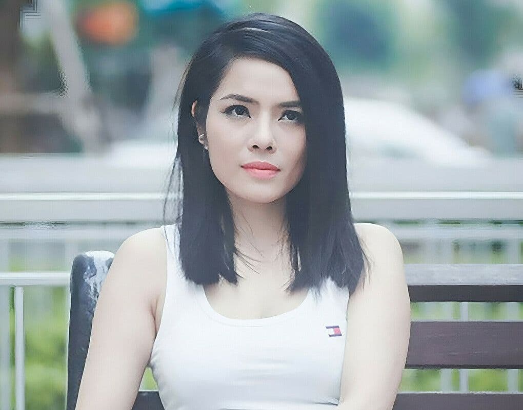 Nghệ sĩ Kiều Thanh, nhân vật chính của bài viết, trước khi vướng vào vụ án ma túy.