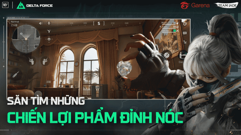 Người chơi Garena Delta Force khám phá các chiến lợi phẩm giá trị, một phần của quá trình làm quen game cho tân thủ.