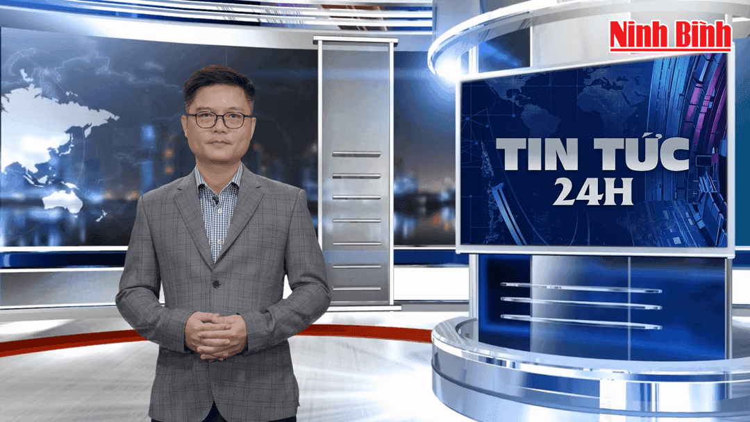 Người dẫn chương trình tin tức, thể hiện sự kết nối không ngừng và áp lực của hội chứng "luôn luôn trực tuyến".