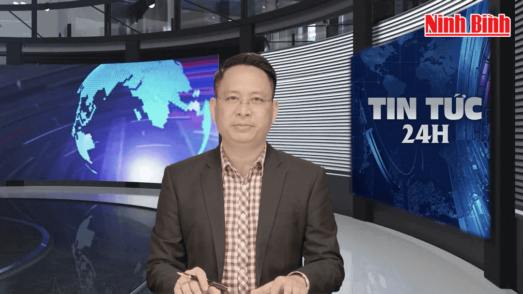 Người dẫn chương trình tin tức trên truyền hình, tượng trưng cho dòng chảy thông tin liên tục và việc màn hình chiếm đoạt thời gian.