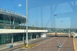 Nhà ga sân bay quốc tế hiện đại, phản ánh tầm nhìn xây dựng cảng hàng không đạt chuẩn quốc tế 5 sao