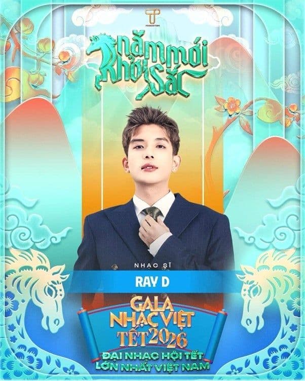 Nhạc sĩ Ray.D, một trong những người tiên phong đưa hơi thở hiện đại vào nhạc Tết.