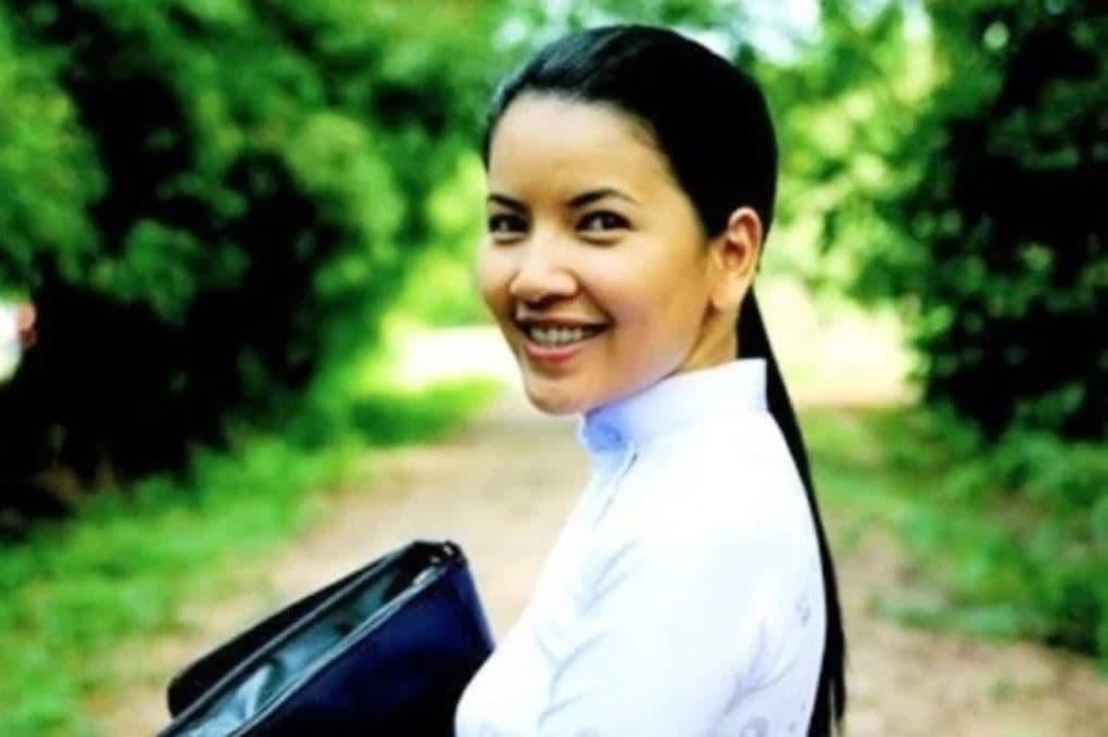 NSƯT Ngọc Trinh trong vai Vy phim "Mùi ngò gai"