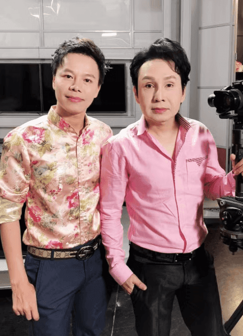 NSƯT Vũ Luân và ca sĩ Nguyễn Tâm, đối mặt trong vụ kiện bản quyền.