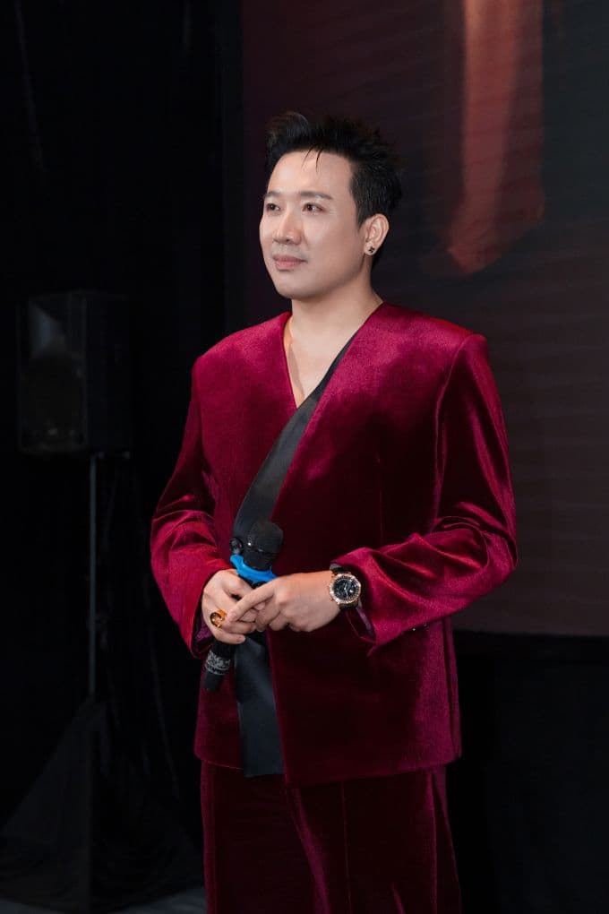 Đạo diễn Trấn Thành phát biểu tại buổi ra mắt phim 'Thỏ ơi', thể hiện triết lý làm phim mới.