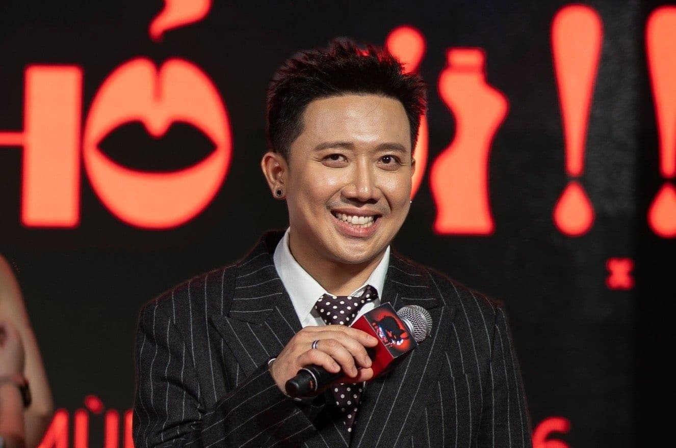 Đạo diễn Trấn Thành phát biểu trước công chúng, giải thích về nhãn T18 của phim 'Thỏ ơi' và tầm quan trọng của tự do sáng tạo.