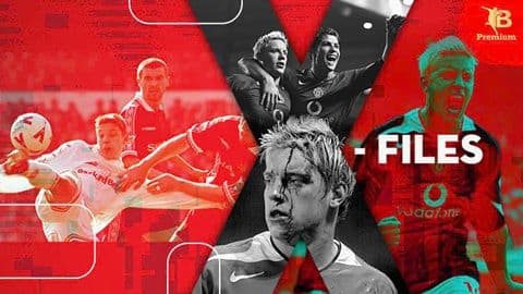 Pha ghi bàn trong trận đấu bóng đá giữa Leeds United và Tottenham Hotspur