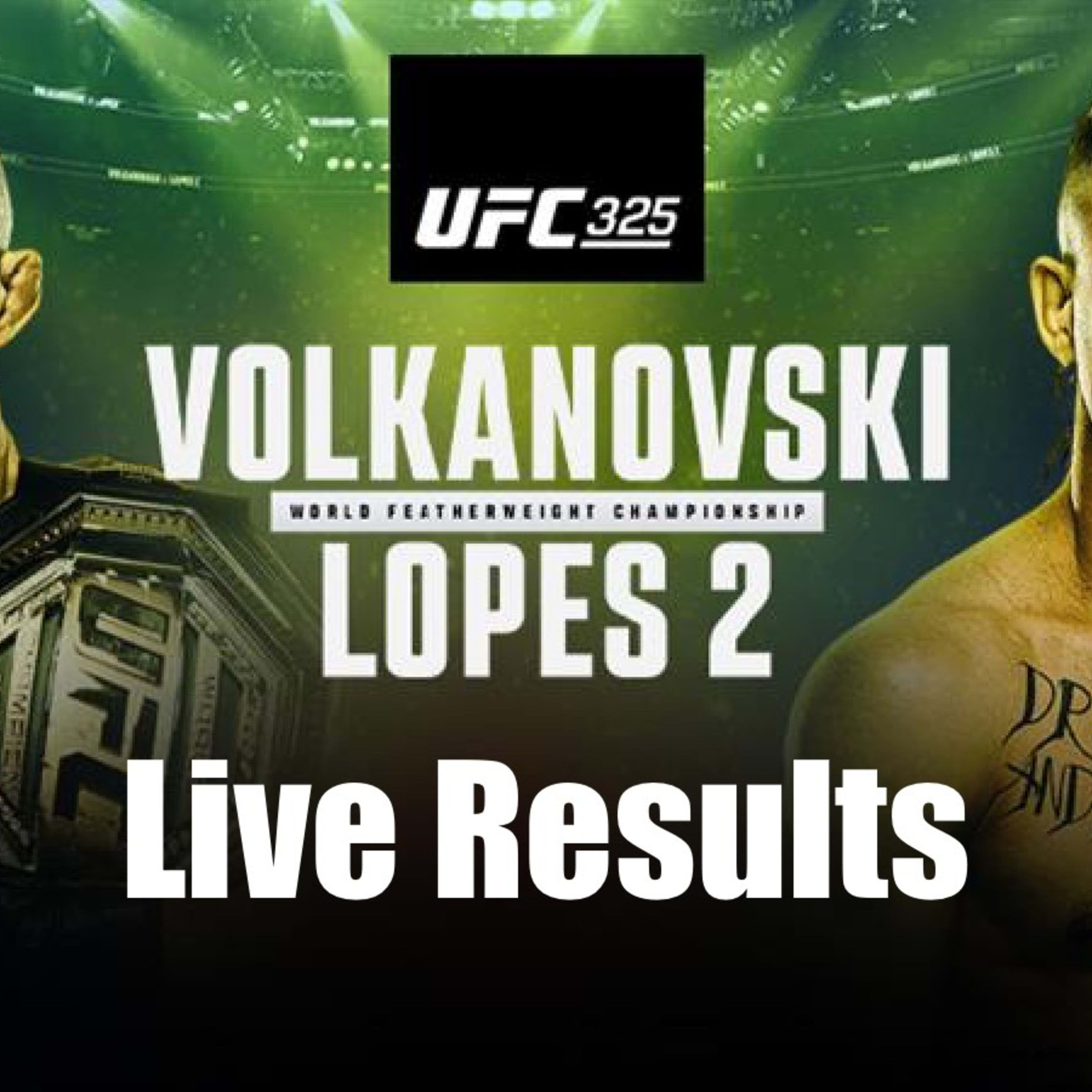 Poster sự kiện UFC 325 nơi Mauricio Ruffy thi đấu