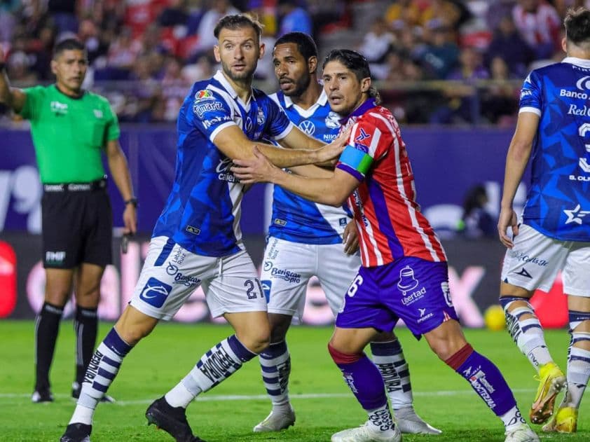 Puebla và Atlético San Luis đối đầu trên sân Cuahutemoc