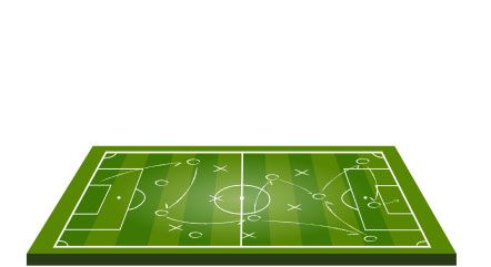 Sơ đồ chiến thuật trên sân bóng, minh họa chiến lược phòng ngự của Levante