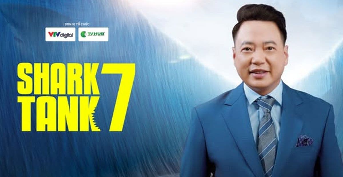Shark Bình trong chương trình Shark Tank, biểu tượng cho vị thế 'cá mập' và thành công.