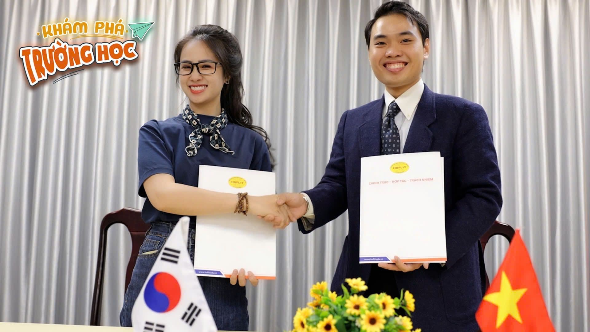 Sinh viên HUFLIT tham gia hoạt động hợp tác quốc tế, chuẩn bị hành trang trở thành công dân toàn cầu.