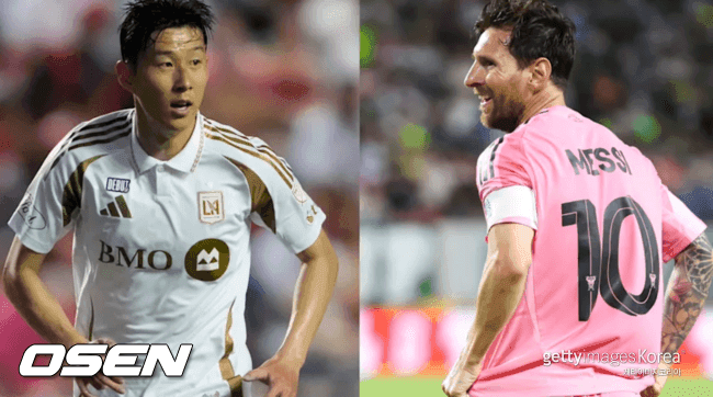 Siêu sao Son Heung-min của LAFC và Lionel Messi của Inter Miami, biểu tượng cho trận chung kết MLS trong mơ.