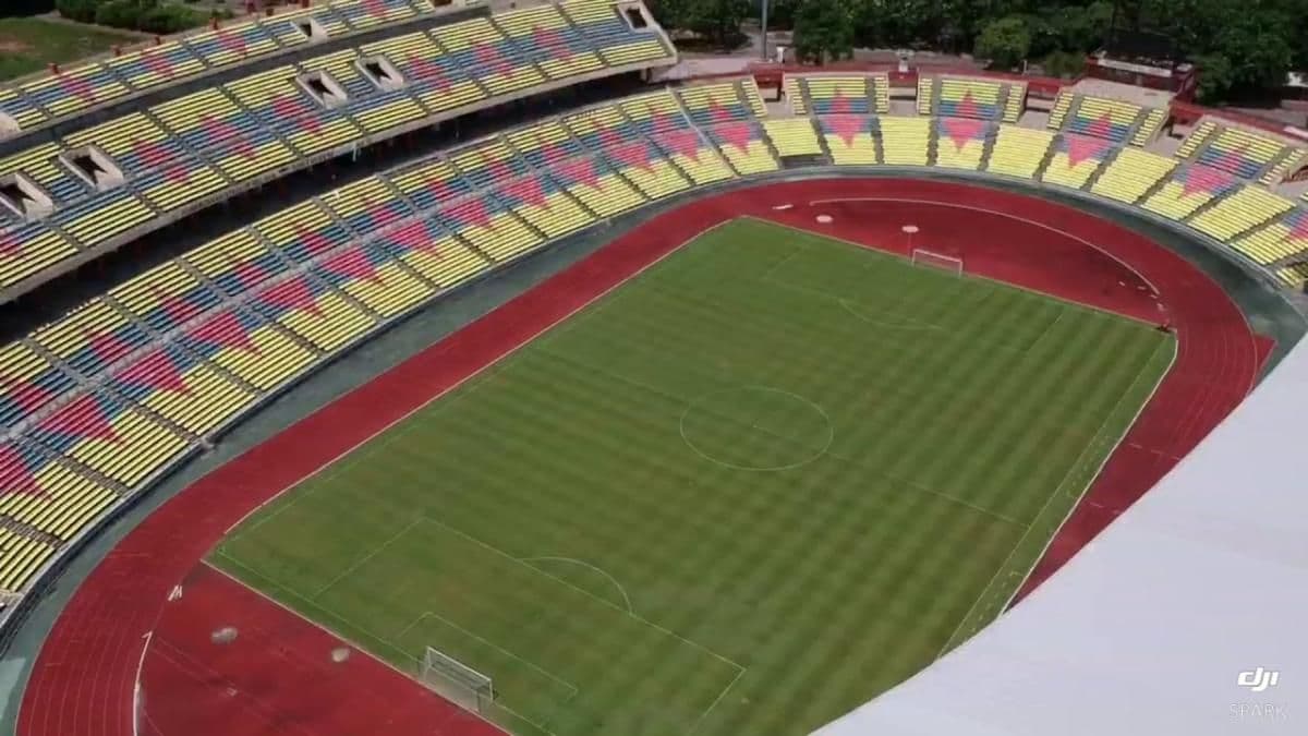 Sân vận động ở Malaysia, địa điểm diễn ra các trận giao hữu của Uruguay để thích nghi với môi trường châu Á