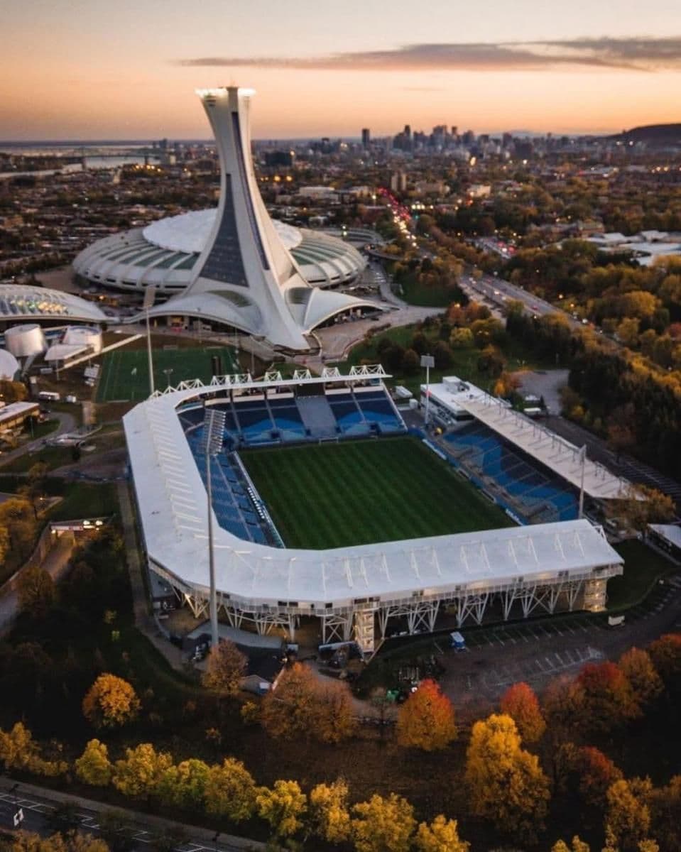 Sân vận động Saputo của CF Montreal, nơi diễn ra trận đấu với Inter Miami.