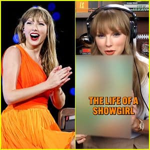 Taylor Swift công bố album thứ 12 'The Life of a Showgirl' với hình ảnh cô trong trang phục cam và thông báo album.