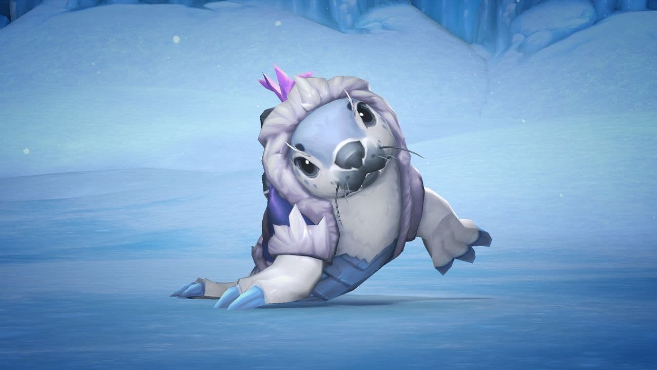 Thú cưng hải cẩu dễ thương trong game, một phần thưởng Twitch Drop.