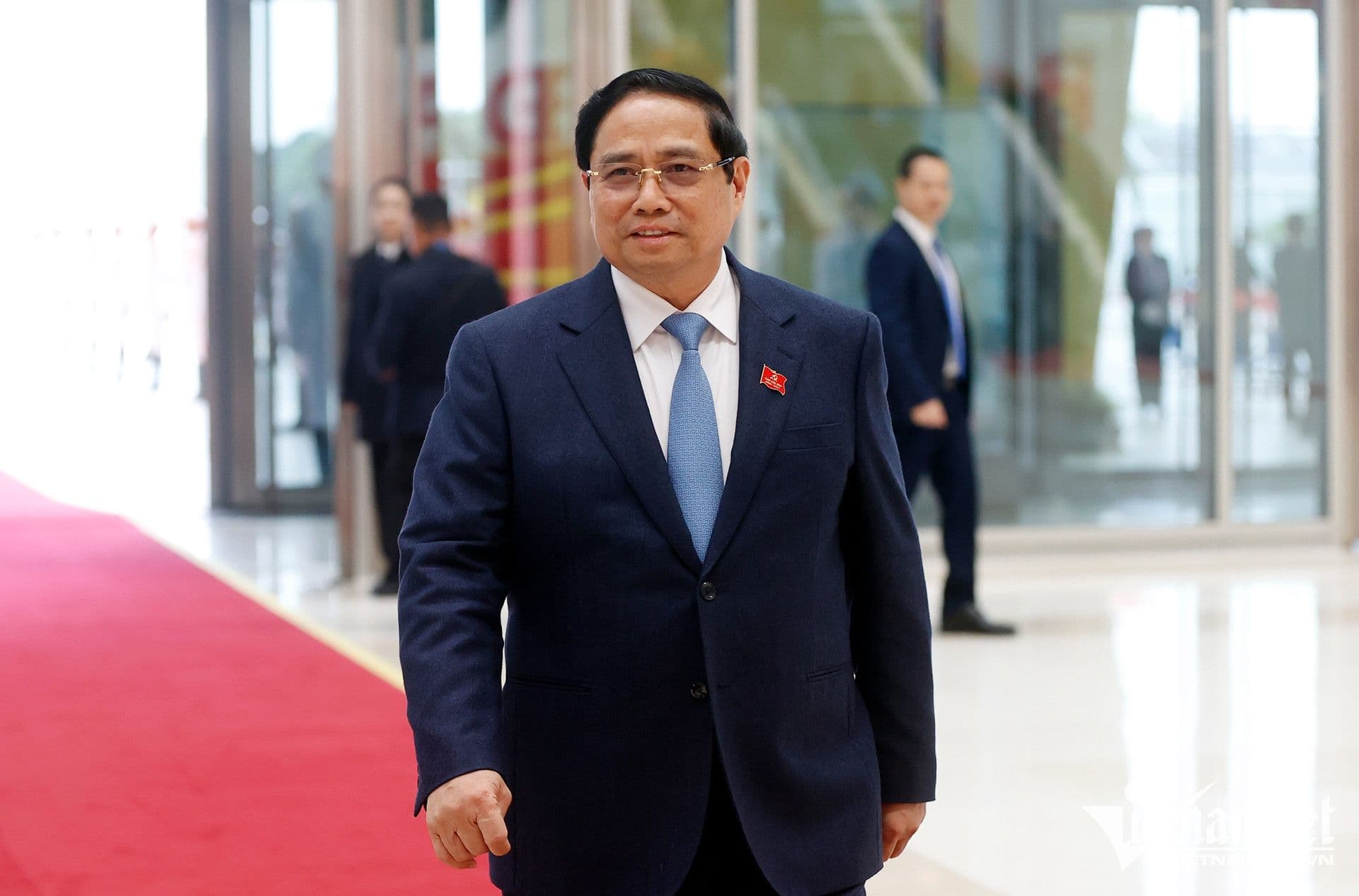 Thủ tướng Phạm Minh Chính tại Đại hội XIV, đại diện cho tầm nhìn phát triển mới của Việt Nam.