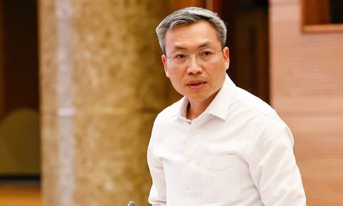Thiếu tướng Nguyễn Quốc Toản, Chánh Văn phòng Bộ Công an, phát biểu về hành trình kiến tạo quyền sở hữu trí tuệ số