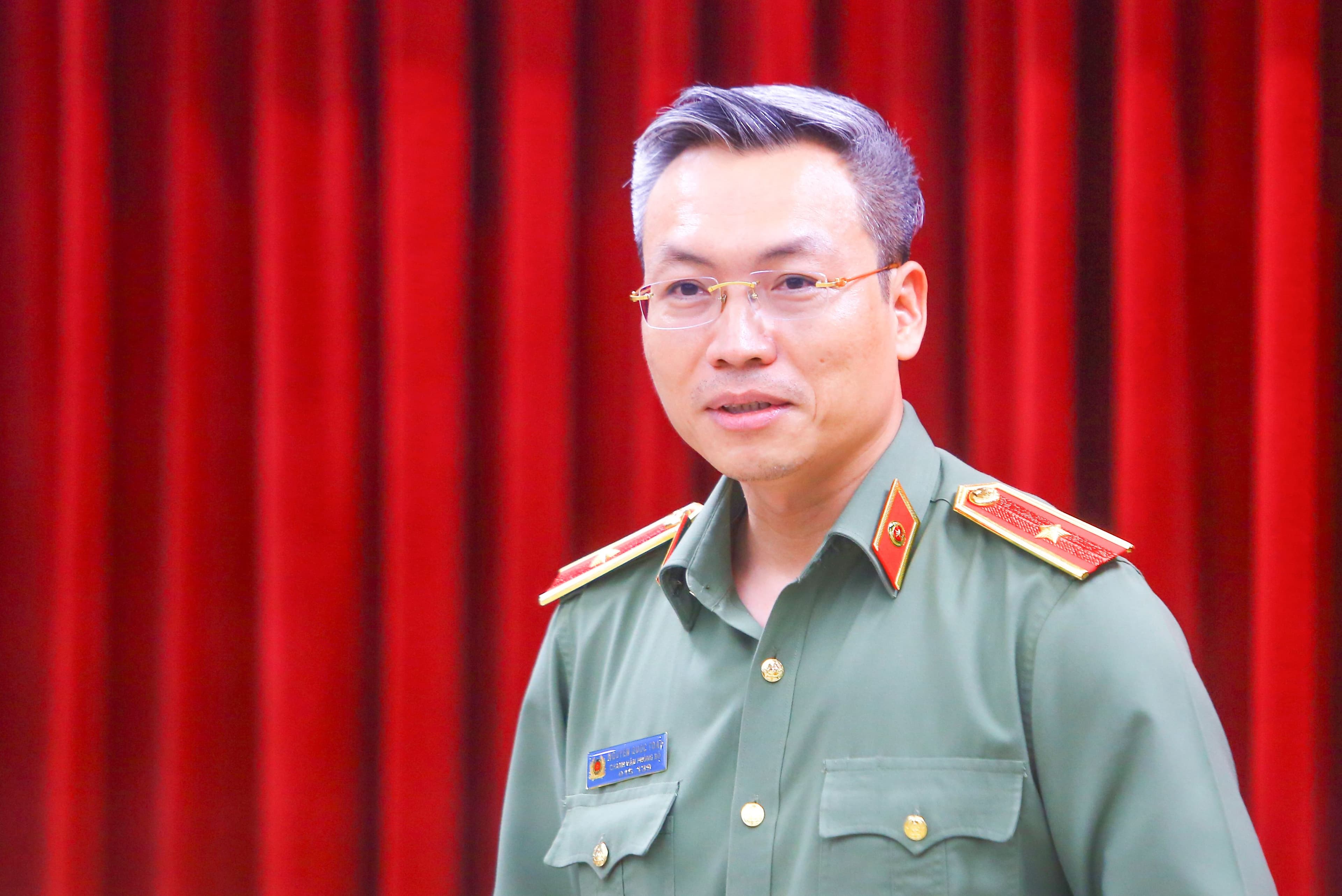 Thiếu tướng Nguyễn Quốc Toản, người nhấn mạnh vai trò của Công an cơ sở