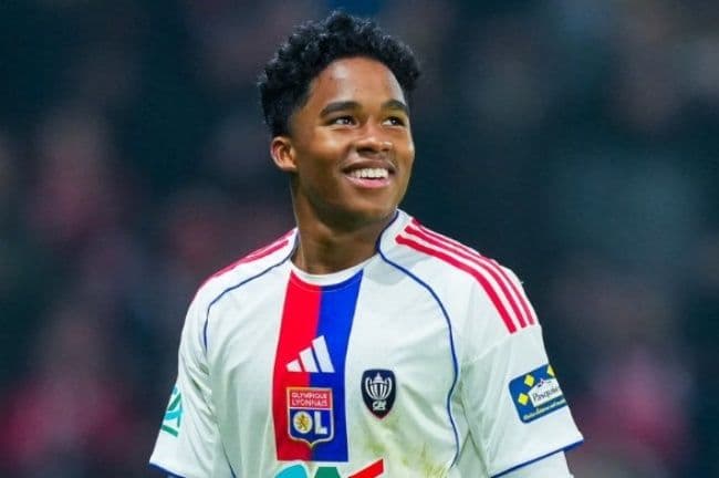 Tiền đạo Endrick của Lyon, một trong những quân cờ chiến lược được kỳ vọng tỏa sáng