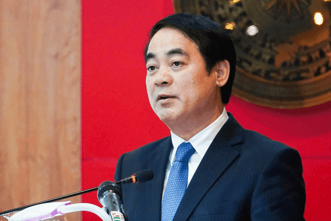 Tiến sĩ Nghiêm Xuân Thành, Bí thư Tỉnh ủy Khánh Hòa, phát biểu về định hướng phát triển mới của tỉnh.