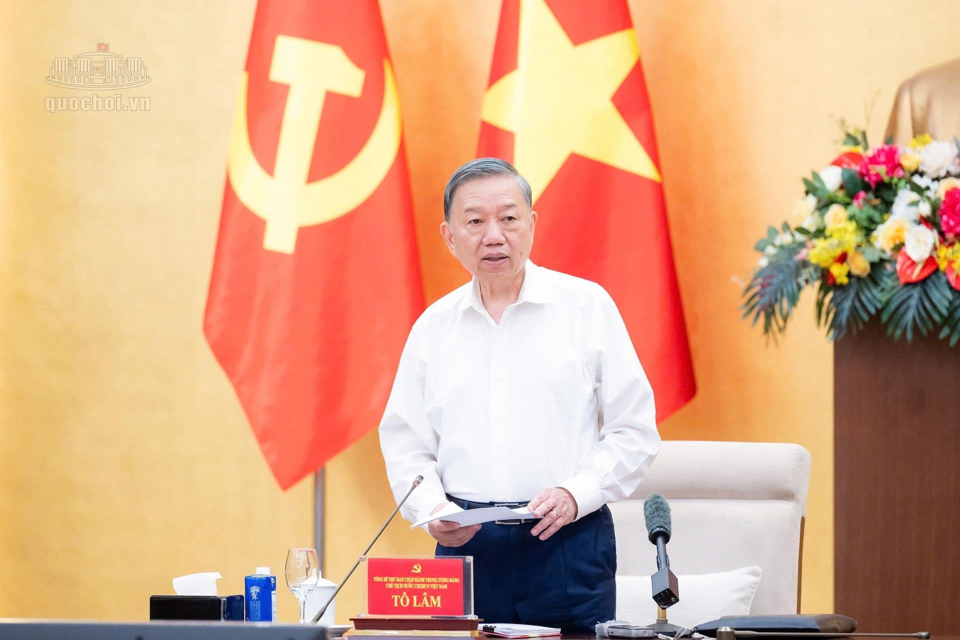 Tổng Bí thư, Chủ tịch nước Tô Lâm phát biểu về tầm nhìn công tác cán bộ