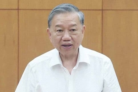 Tổng Bí thư nhấn mạnh cam kết về uy tín và hiệu quả của đội ngũ cán bộ lãnh đạo.