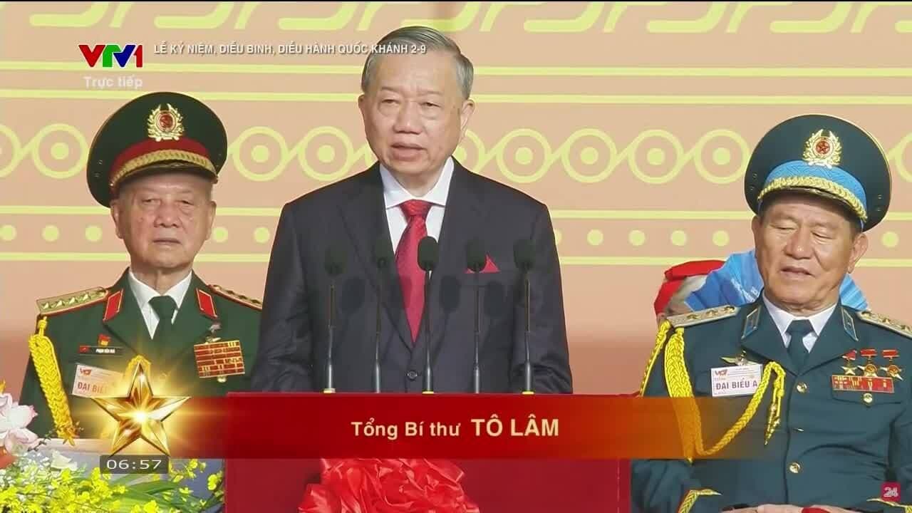 Tổng Bí thư Tô Lâm phát biểu về khát vọng Việt Nam 2045