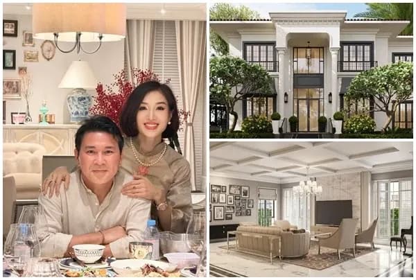 Tổng quan biệt thự hiện đại sang trọng của Hoa khôi Thu Hương, thể hiện đẳng cấp và tuyên ngôn kiến trúc cá nhân.