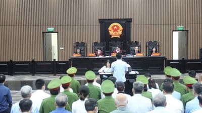 Toàn cảnh phiên tòa xét xử vụ án Tập đoàn Phúc Sơn, đánh dấu sự khép lại của một chương án tham nhũng lớn.