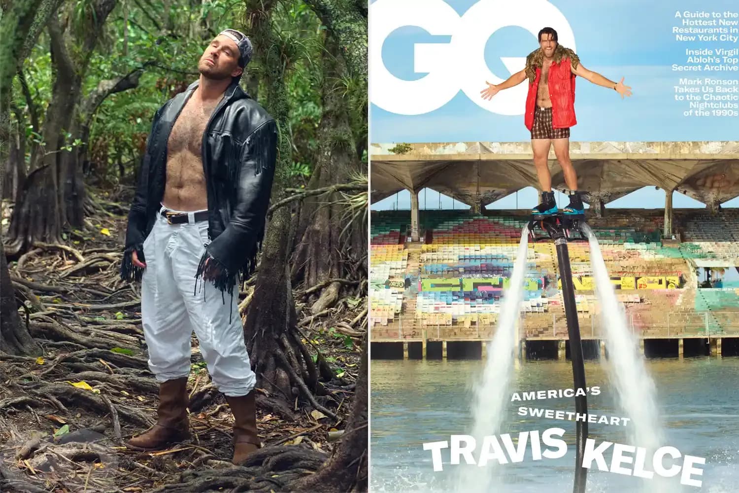 Travis Kelce, người dẫn podcast 'New Heights', nơi Taylor Swift công bố album mới một cách bất ngờ.