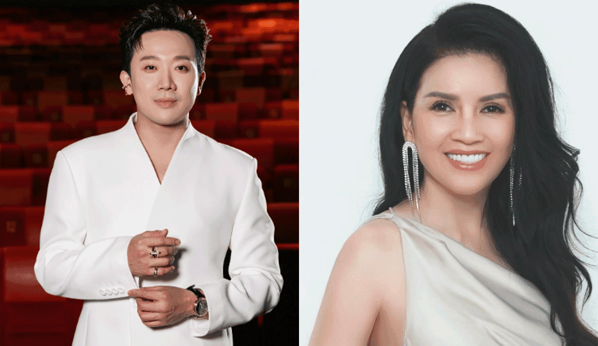 Trấn Thành và một nghệ sĩ nữ, biểu tượng cho áp lực và sự soi xét mà người nổi tiếng phải đối mặt