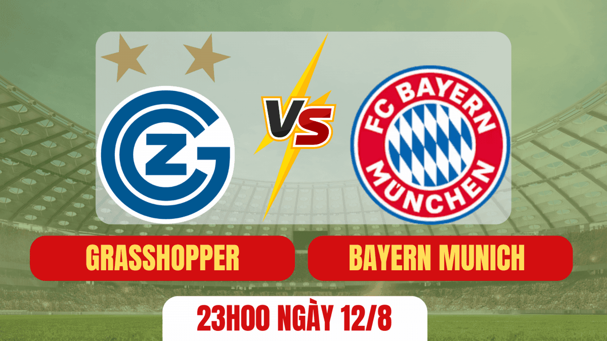Trận đấu giao hữu cuối cùng giữa Grasshopper và Bayern Munich trước thềm mùa giải mới.