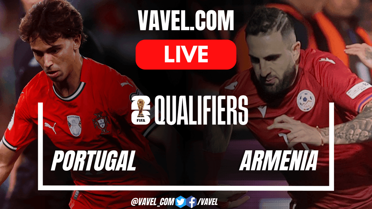 Trận đấu vòng loại World Cup 2026 giữa Bồ Đào Nha và Armenia