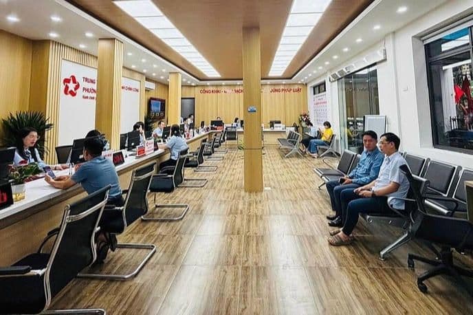 Trung tâm hành chính công Hải Phòng, nơi triển khai chiến dịch số hóa dữ liệu đất đai.