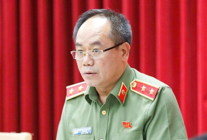Trung tướng Nguyễn Thanh Tùng, Giám đốc Công an Hà Nội, thông tin về vụ án lừa đảo Mr Pips và Mr Hunter.