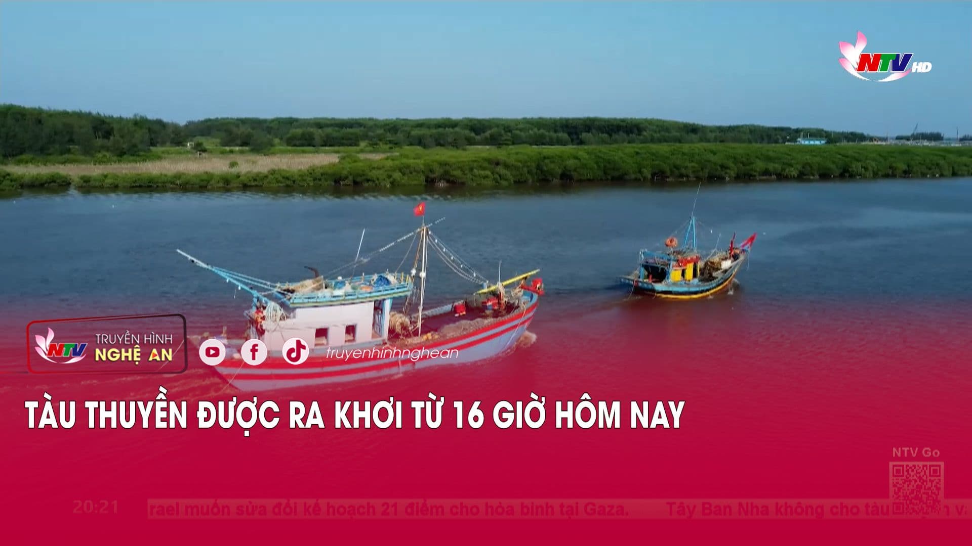 Tàu thuyền được phép ra khơi từ 16 giờ hôm nay, thể hiện sự thay đổi trong dự báo thời tiết.