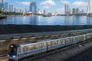 Tuyến metro đi ngầm xuyên sông, biểu tượng cho đại dự án hóa chất Nghi Sơn tại Thanh Hóa của DGC, một cú hích chiến lược cho tầm vóc mới.