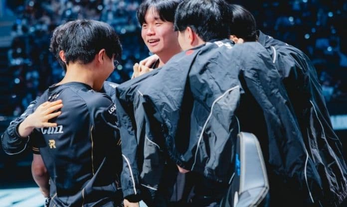 Tuyển thủ BDD của KT Rolster thể hiện sự tập trung cao độ trong trận đấu chiến thuật tại CKTG 2025.