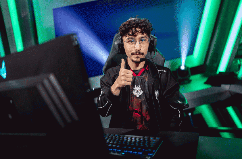 Tuyển thủ của G2 Esports, một trong những hạt giống hàng đầu tại MSI 2025.