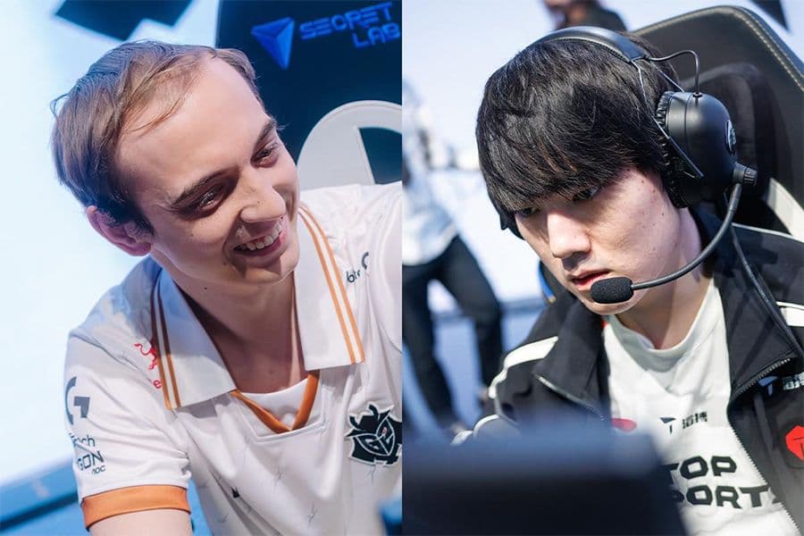 Tuyển thủ Caps của G2 Esports và một tuyển thủ Top Esports đối mặt tại CKTG 2025