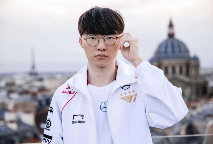 Tuyển thủ Faker của T1, đại diện cho đẳng cấp hàng đầu LCK tại MSI 2025.