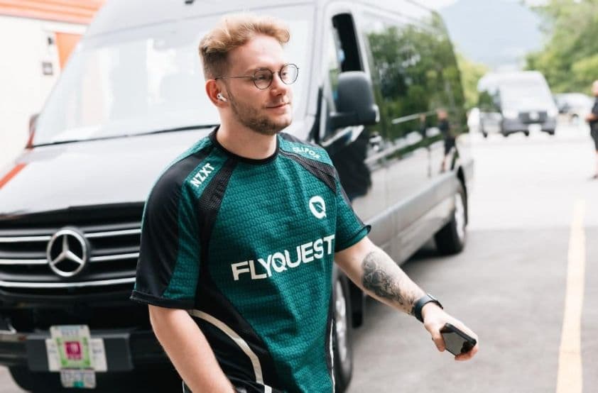 Tuyển thủ Inspired của FlyQuest, người đã vượt xa kỳ vọng tại MSI 2025.