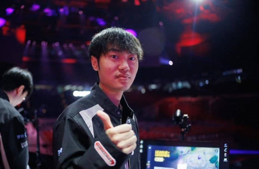 Tuyển thủ Knight của BLG, đối thủ của T1 tại MSI 2025.